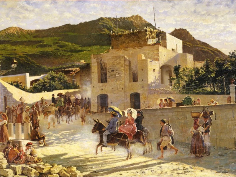 1829-Marco De Gregorio - Strada di Capri
